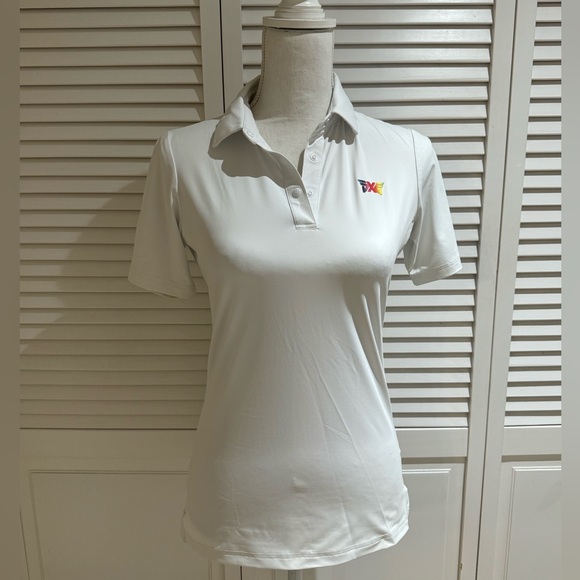 PXG White Golf Polo Top Size XS - Picture 2 of 8